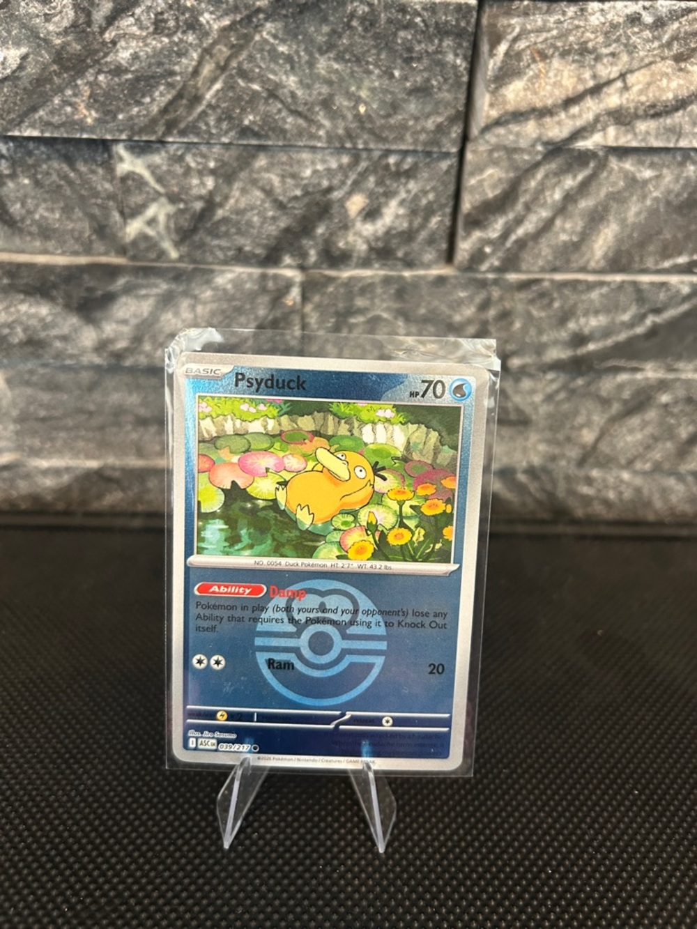 Pokemon Psyduck 039/217 Reverse Holo Rare from Ascended Heroes Set M/NM